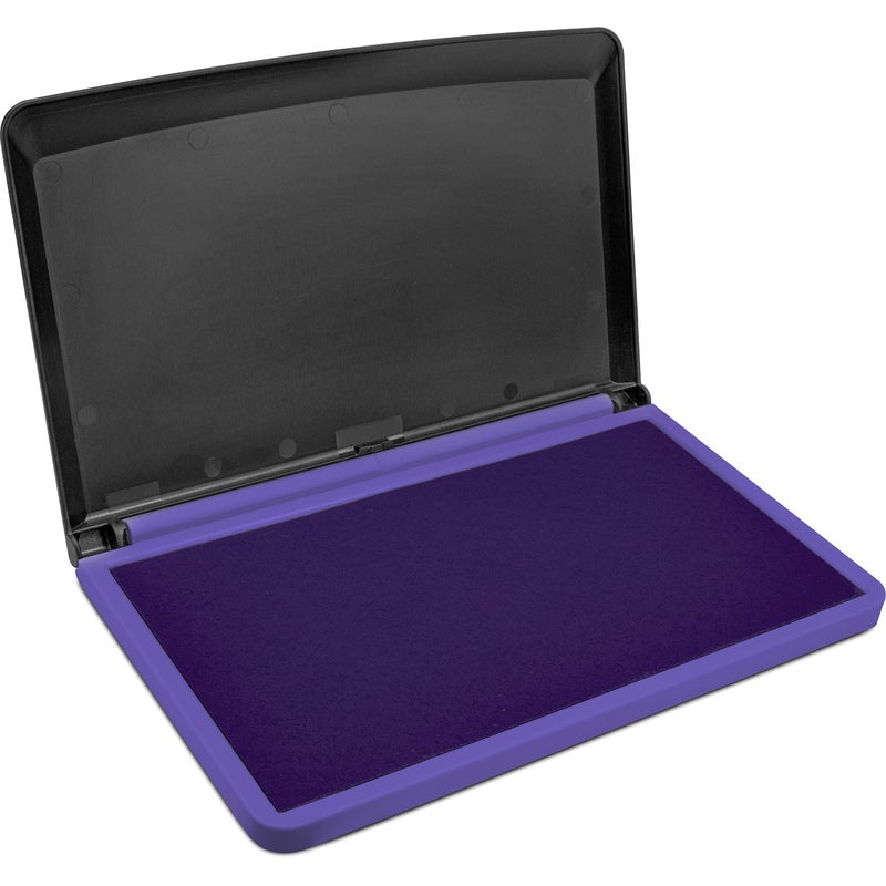 MaxMark Large Premium Purple Ink Stamp Pad - 3.5" x 6.25" - Quality Felt Pad - Image 2